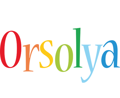 Orsolya birthday logo