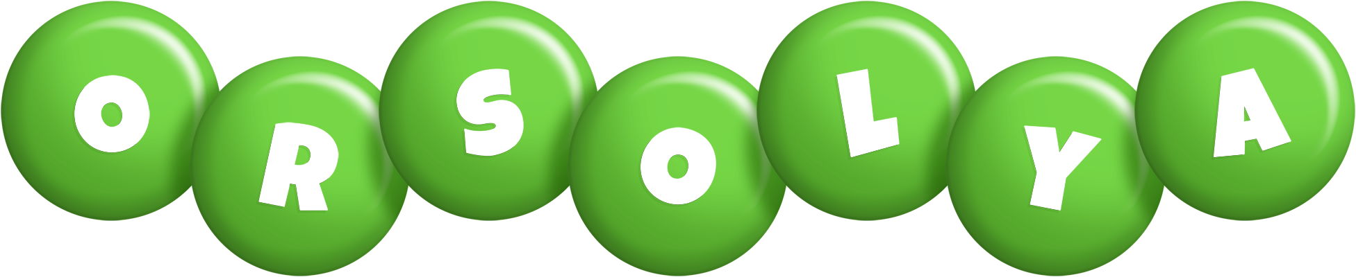 Orsolya candy-green logo