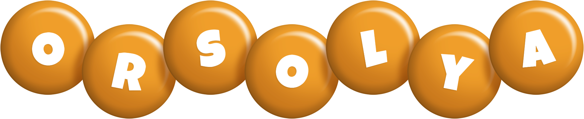 Orsolya candy-orange logo