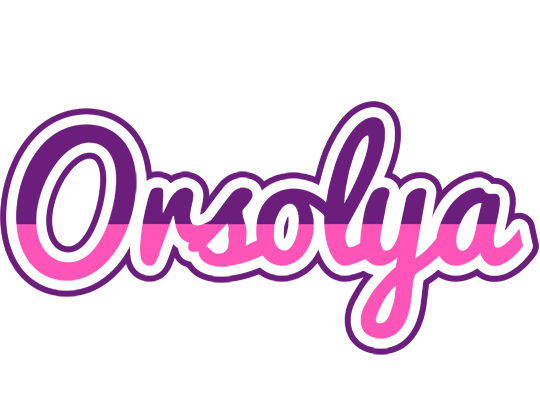 Orsolya cheerful logo