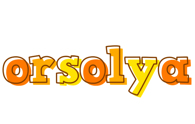 Orsolya desert logo