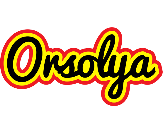 Orsolya flaming logo