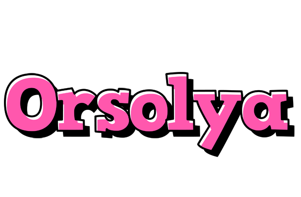 Orsolya girlish logo