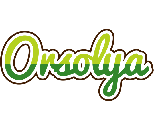 Orsolya golfing logo
