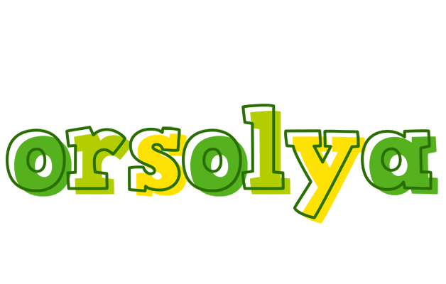Orsolya juice logo
