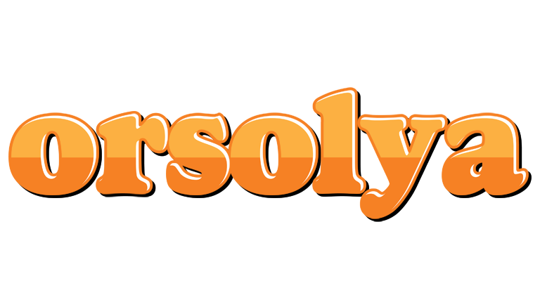 Orsolya orange logo