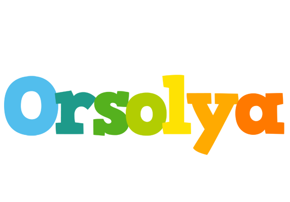 Orsolya rainbows logo