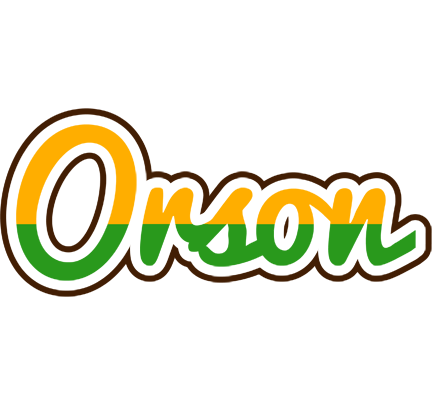 Orson banana logo