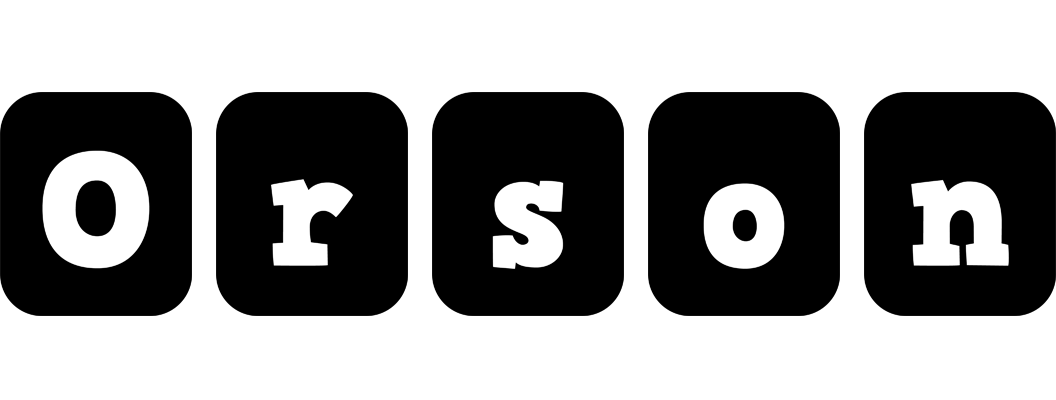 Orson box logo