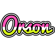 Orson candies logo