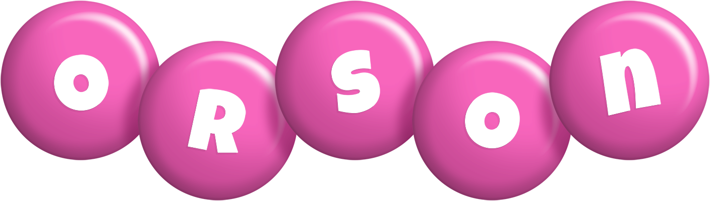 Orson candy-pink logo