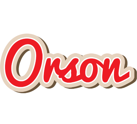 Orson chocolate logo
