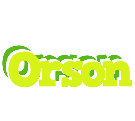 Orson citrus logo