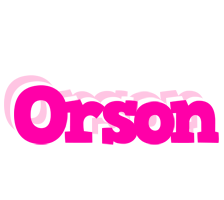 Orson dancing logo