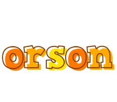 Orson desert logo