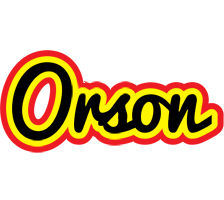 Orson flaming logo