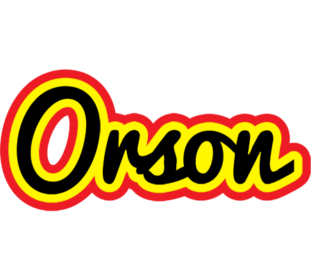 Orson flaming logo