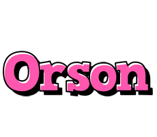 Orson girlish logo