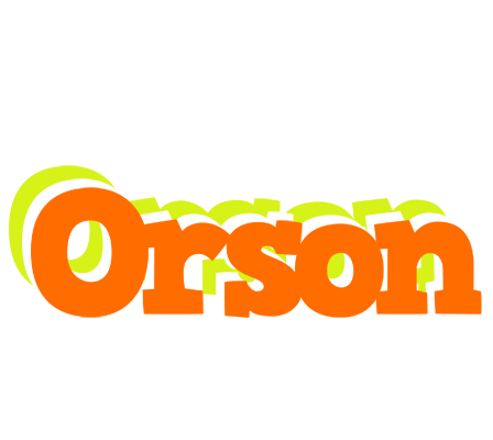 Orson healthy logo