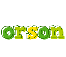 Orson juice logo