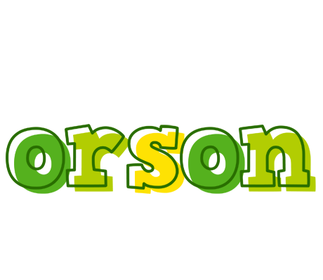 Orson juice logo