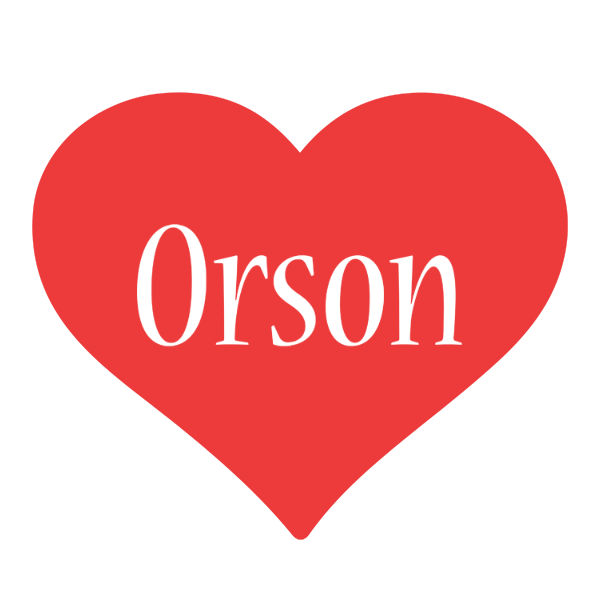 Orson love logo