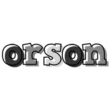 Orson night logo