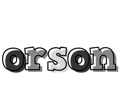 Orson night logo