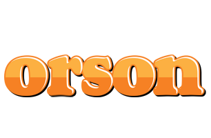 Orson orange logo