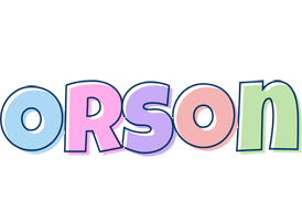 Orson pastel logo