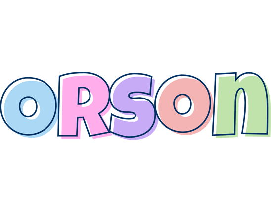 Orson pastel logo