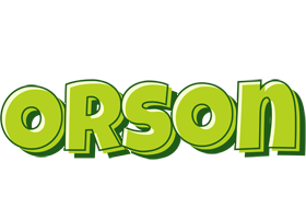 Orson summer logo