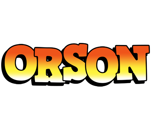 Orson sunset logo
