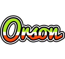 Orson superfun logo