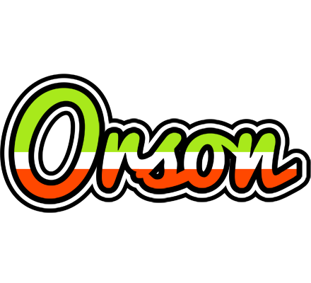 Orson superfun logo