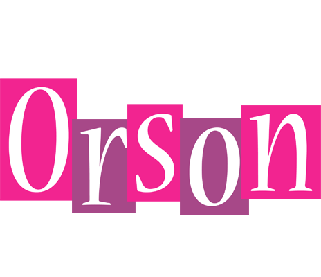 Orson whine logo
