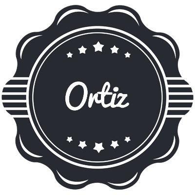 Ortiz badge logo