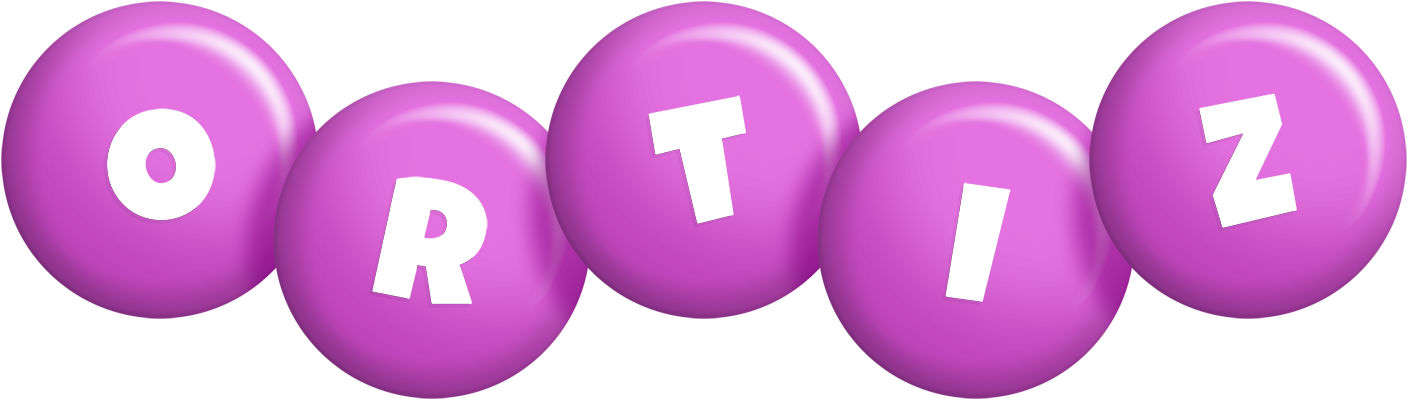 Ortiz candy-purple logo