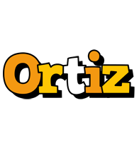 Ortiz cartoon logo