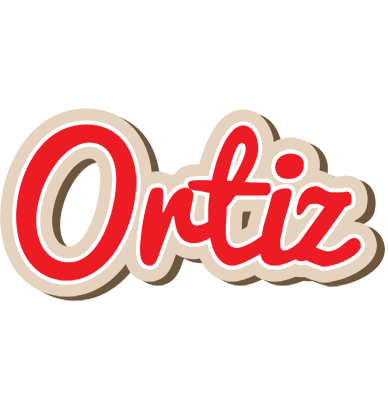 Ortiz chocolate logo
