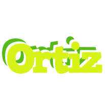 Ortiz citrus logo