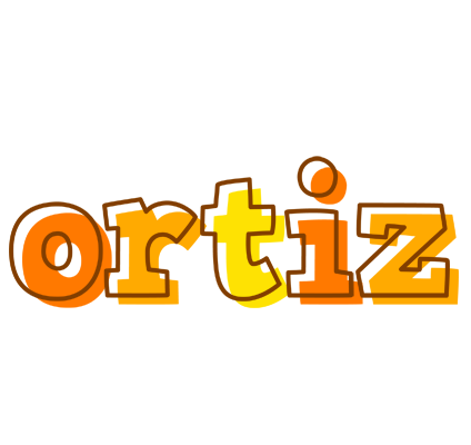Ortiz desert logo