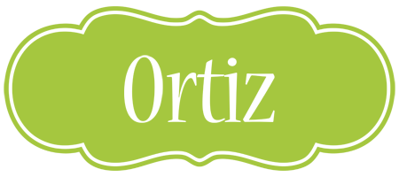 Ortiz family logo