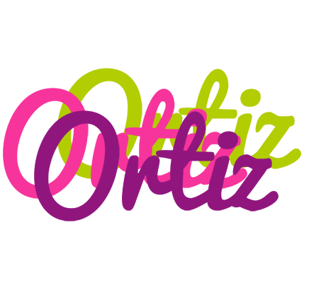 Ortiz flowers logo