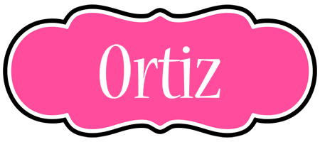 Ortiz invitation logo