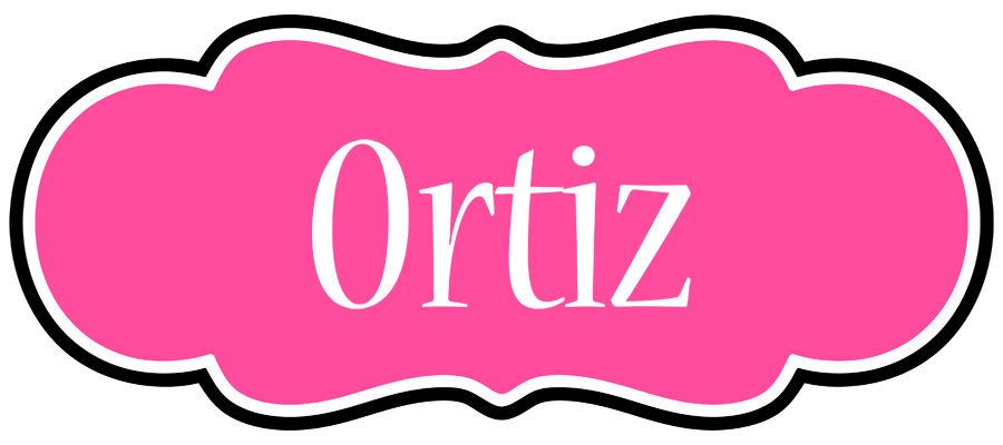 Ortiz invitation logo