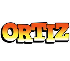 Ortiz sunset logo