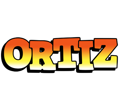 Ortiz sunset logo