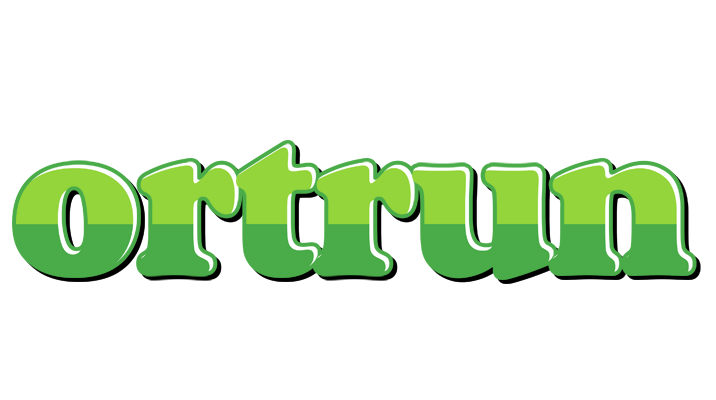 Ortrun apple logo