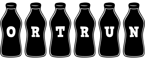 Ortrun bottle logo
